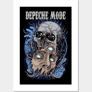 DEPECHE MODE BAND DESIGN Posters and Art